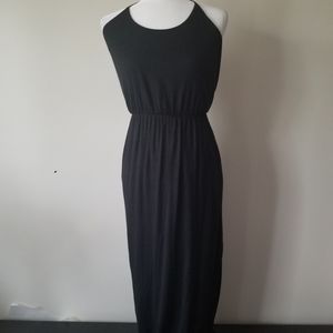Banana Republic dress maxi black sz Small